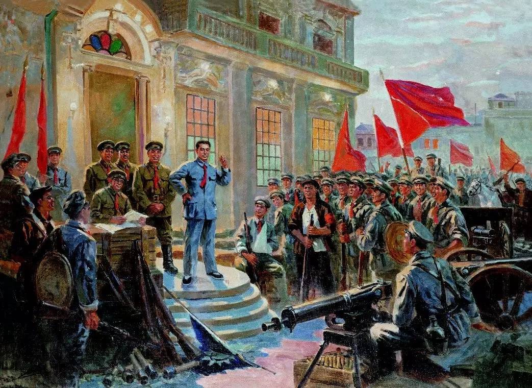 南昌起义(油画)